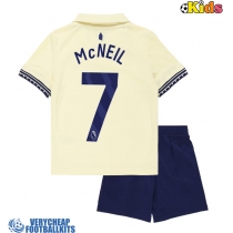 Everton Dwight McNeil #7 Replica Away Minikit 2025-26 Short Sleeve (+ pants)